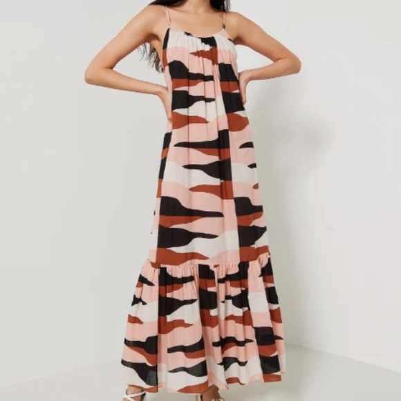 Marella Dresses & Skirts - Marella Maxi Print Cotton Dress